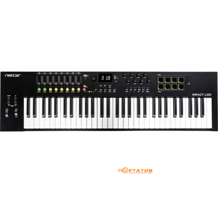 MIDI-клавиатура Nektar Impact LX61 mk3