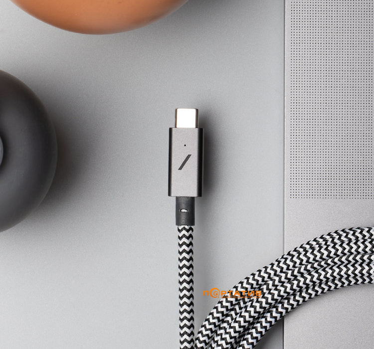 Кабель Native Union Belt Cable USB-C to USB-C Pro 240W Zebra (2.4 m) (BELT-PRO2-ZEB-NP)