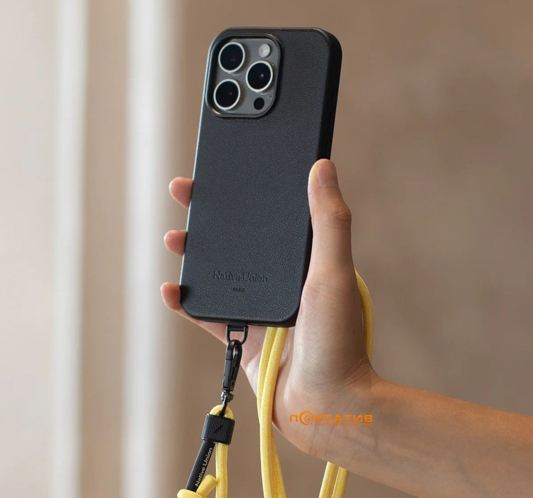Чехол Native Union Active Case Black for iPhone 16 Pro (ACTCSE-BLK-NP24P)