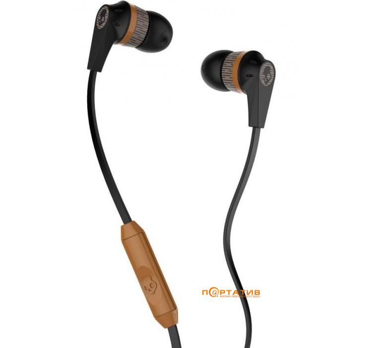 Навушники Skullcandy Inkd 2 Black / Brown w / Mic (S2IKJY-373)