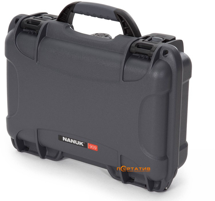 Водонепроницаемый пластиковый кейс Nanuk Case 909 Graphite (909S-000GP-0A0)