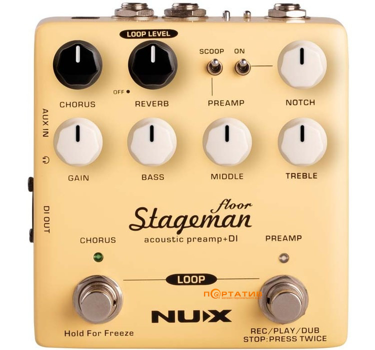 Педаль ефектів NUX NAP-5 Stageman Floor