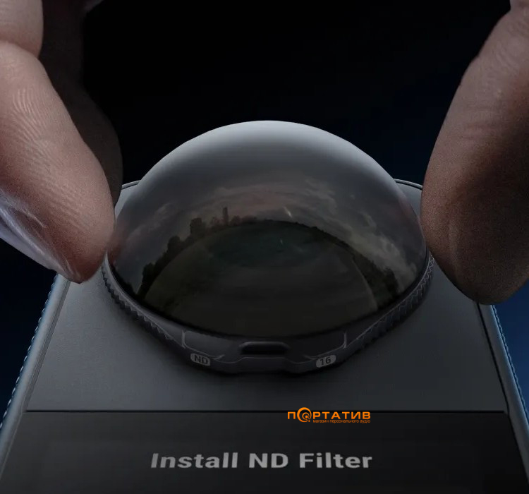 Фільтр для об'єктиву Insta360 X4 Air ND64 Filter (CINSCAFD-03)