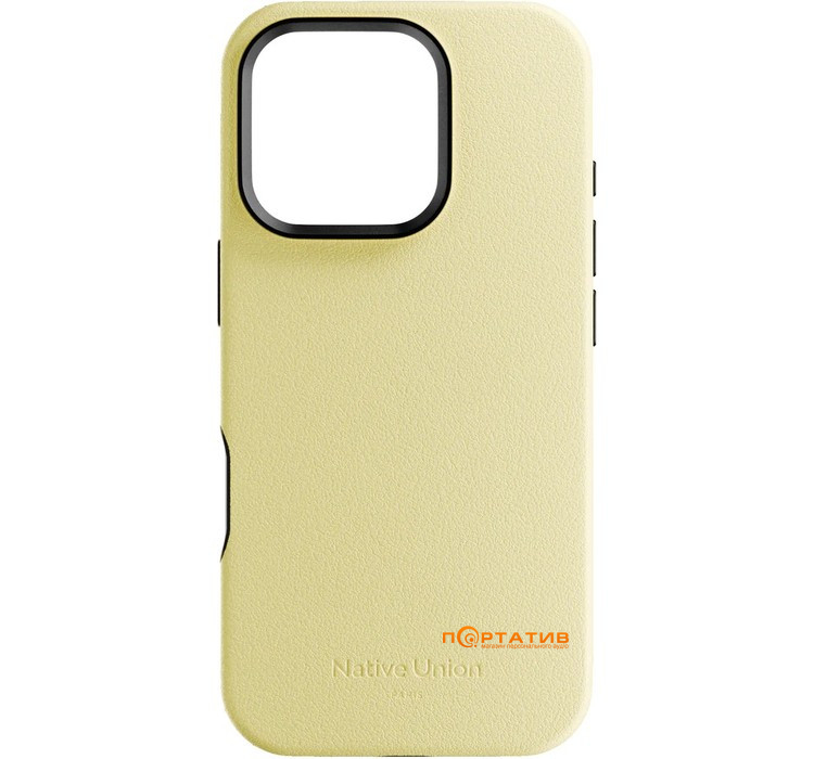 Чехол Native Union Active Case Lemon for iPhone 16 Pro Max (ACTCSE-LMO-NP24PM)