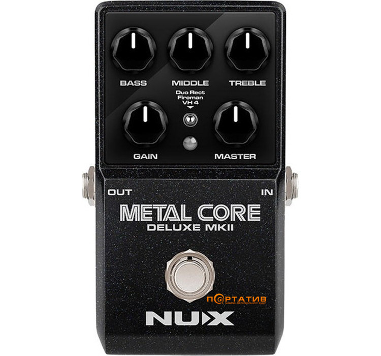 Педаль ефектів NUX Metal Core Deluxe MKII
