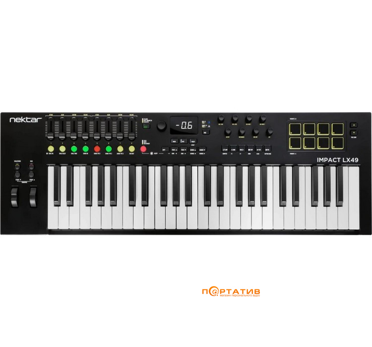 MIDI-клавиатура Nektar Impact LX49 mk3