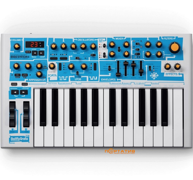 Синтезатор Novation Bass Station II Swifty Edition