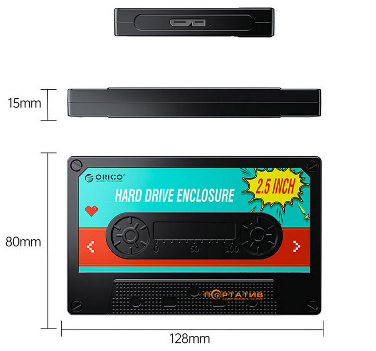Внешний карман Orico External Pocket HDD 2.5
