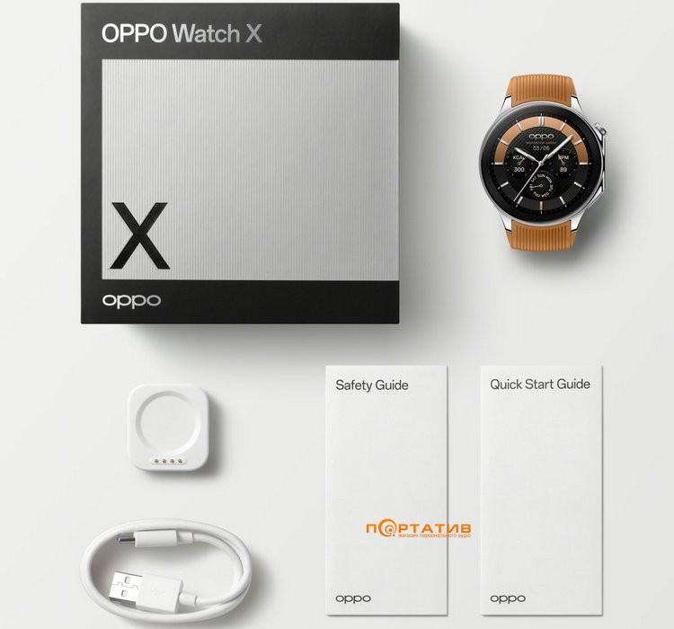 Смарт-часы OPPO Watch X Mars Brown (OWWE231 2/32 BROWN)