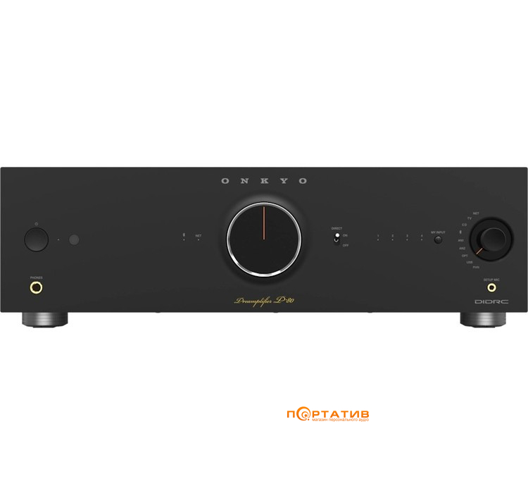 Попередній підсилювач Onkyo Icon P-80 Black