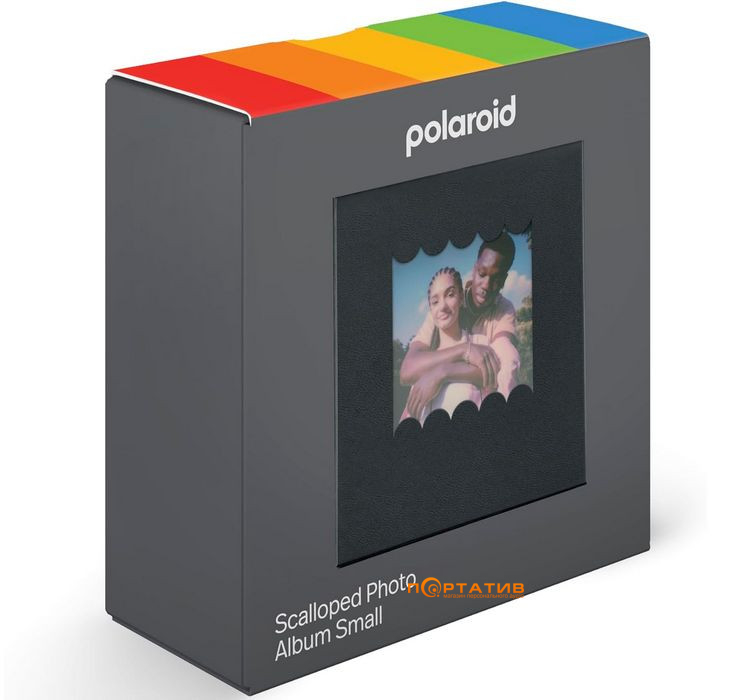 Фотоальбом Polaroid Scalloped Photo album small Black (6369)