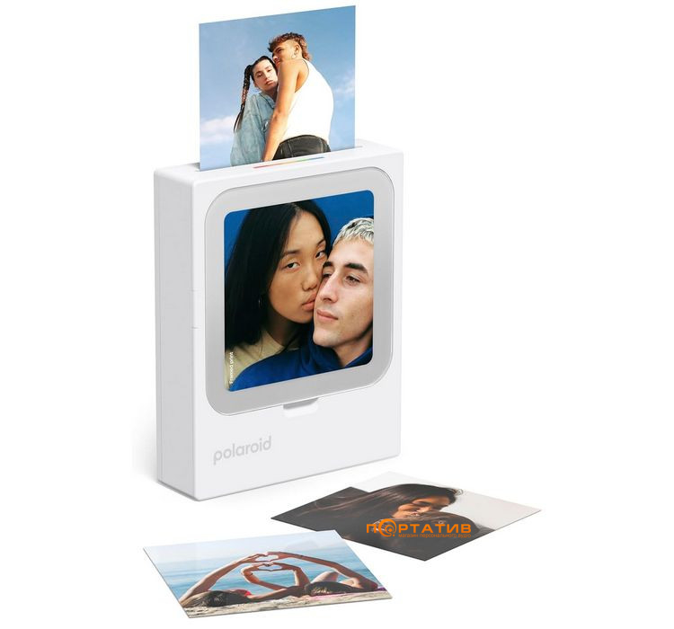 Фотопринтер Polaroid Hi Print 3x3 Pocket Photo Printer + 10 Sheets (9196)