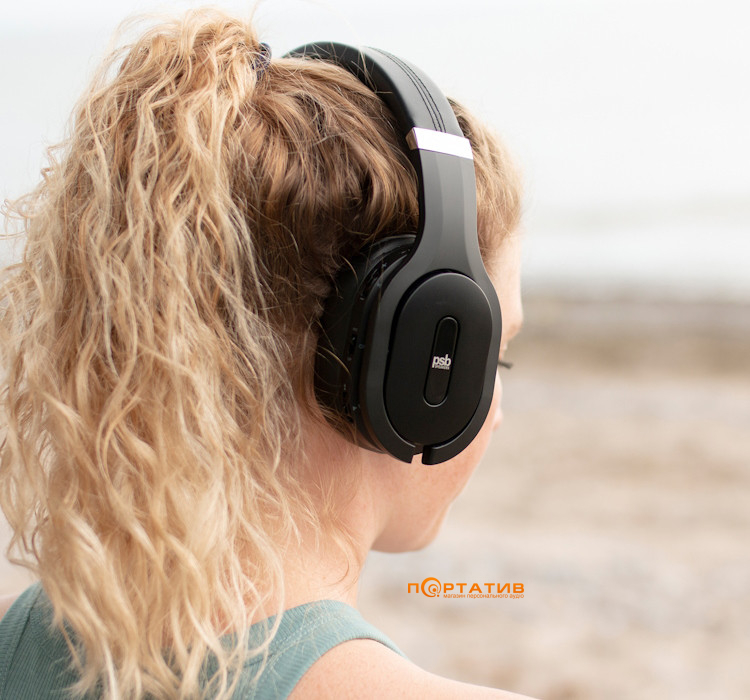 Навушники PSB M4U 8 MKII Wireless Active Noise Canceling HD Black