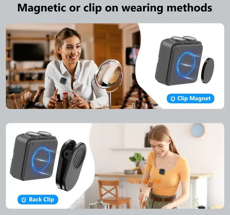 Микрофон Puluz PU3155B SmartLink WS300