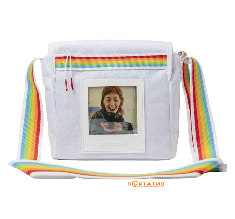 Сумка для фотоаппарата Polaroid Box Camera Bag White (6292)