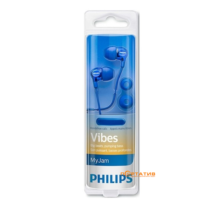 Philips SHE3705 Blue