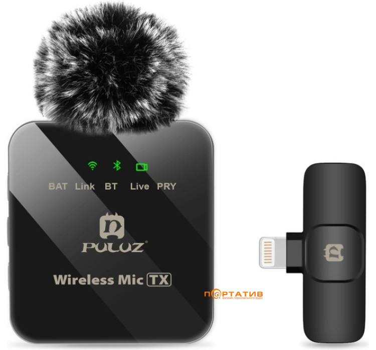Мікрофон Puluz PU645B Lightning