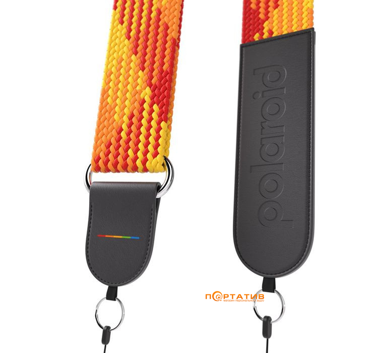 Ремінь для фотоапарата Polaroid Shoulder Strap Orange Yellow (6223)