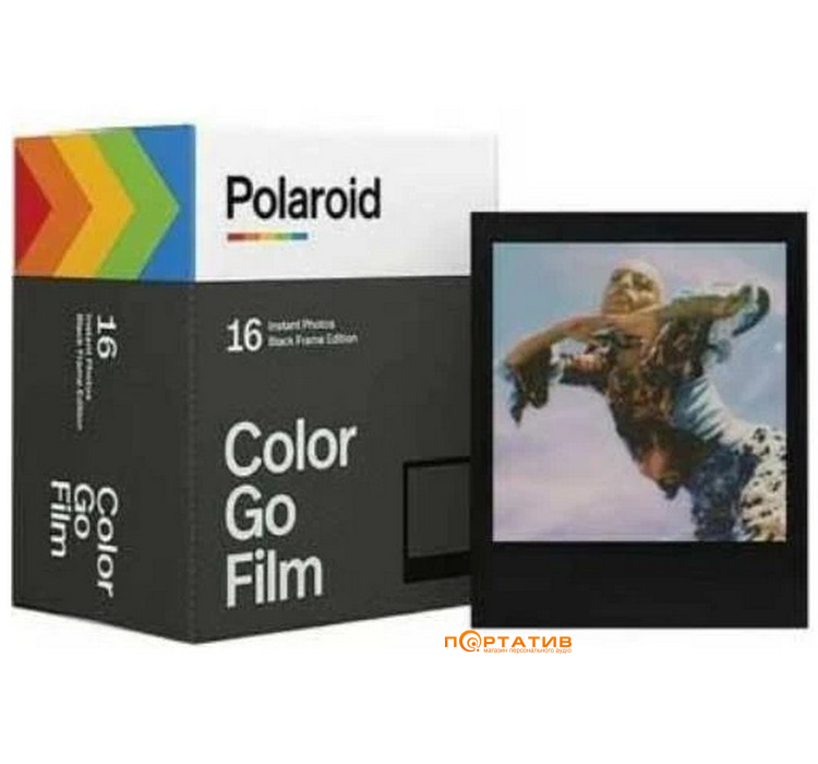 Фотопленка Polaroid Color GO Film Double Pack Black Frame Edition (6211)