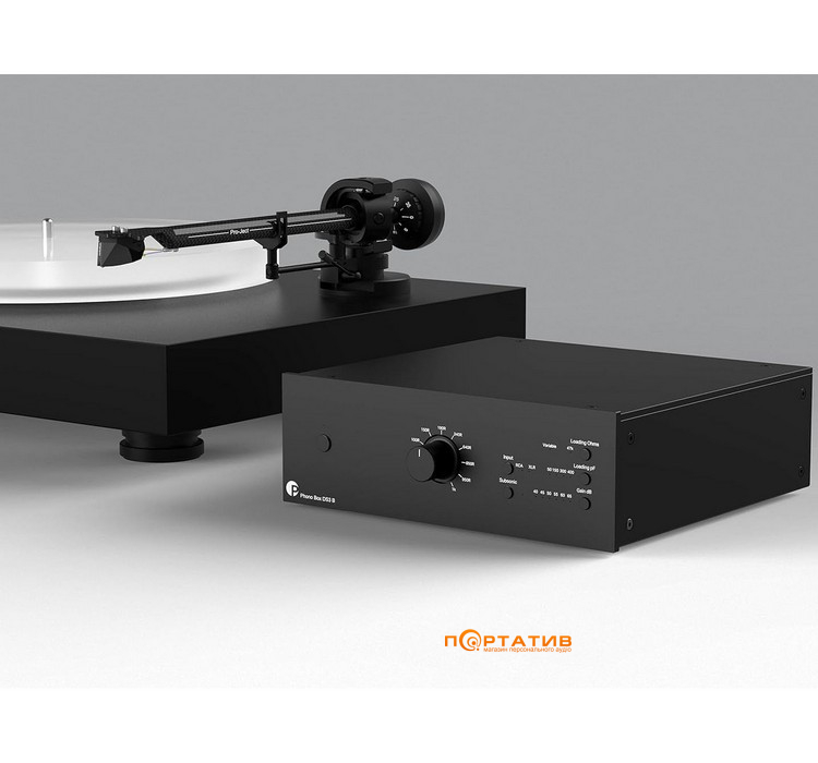 Фонокорректор Pro-Ject Phono Box DS3 B Black