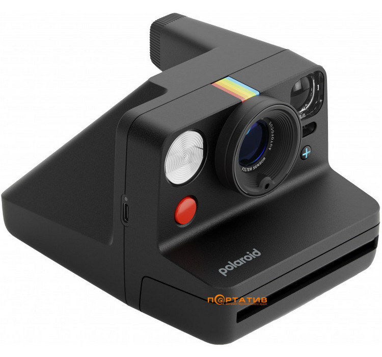 Камера моментальной печати Polaroid Now + Gen 3 Black (9160)