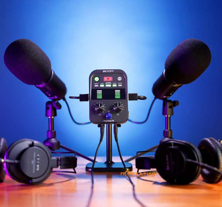 Диктофон цифровий Zoom PodTrak P2