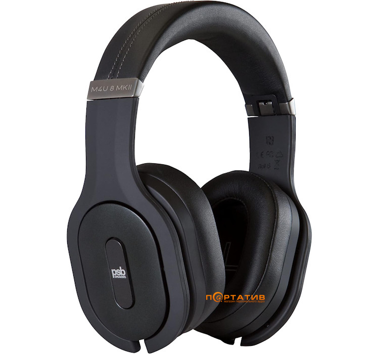 Навушники PSB M4U 8 MKII Wireless Active Noise Canceling HD Black