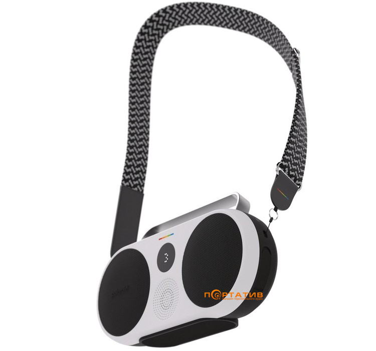Ремінь для фотоапарата Polaroid Shoulder Strap Black Gray (6222)