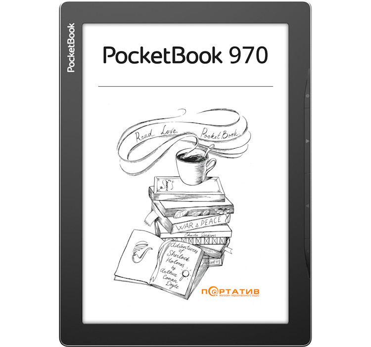 Електронна книга PocketBook 970 Mist Grey (PB970-M-CIS)