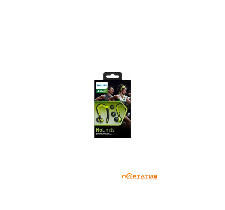 Наушники Philips SHQ3400CL/00 Carbon/Lime