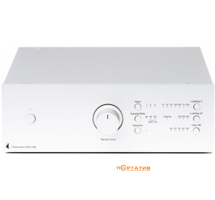 Pro-Ject Phono Box DS2 USB Silver