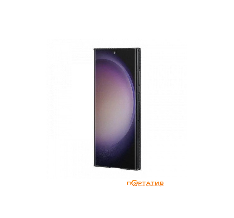 Чехол Pitaka MagEZ Case 3 Twill Black/Grey for Samsung Galaxy S23 Ultra (KS2301U)