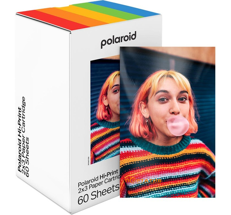 Фотопленка Polaroid Hi-Print 2х3 Paper Cartridge Gen2 60 Sheets