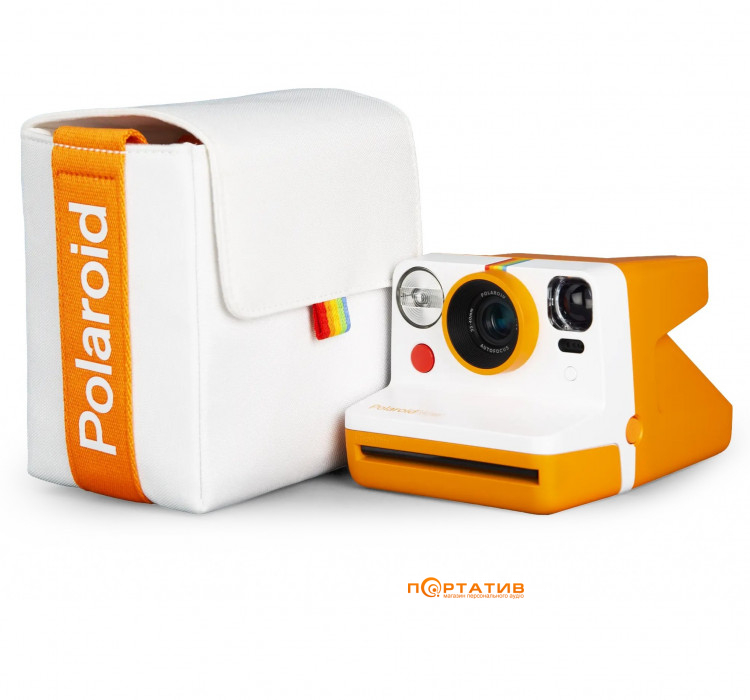 Polaroid Now Bag White & Orange (006101)