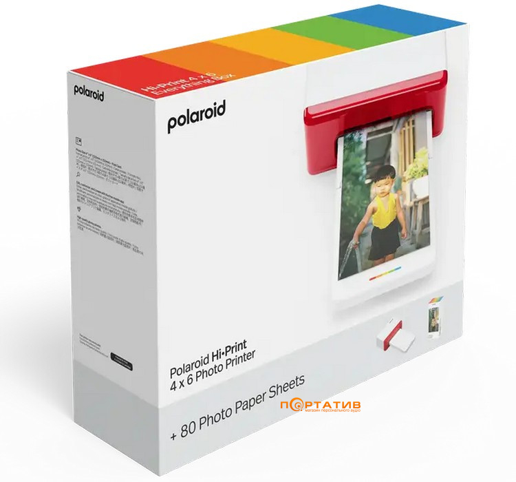 Фотопринтер Polaroid  Everything Box Hi Print 4x6 Photo Printer (6553)