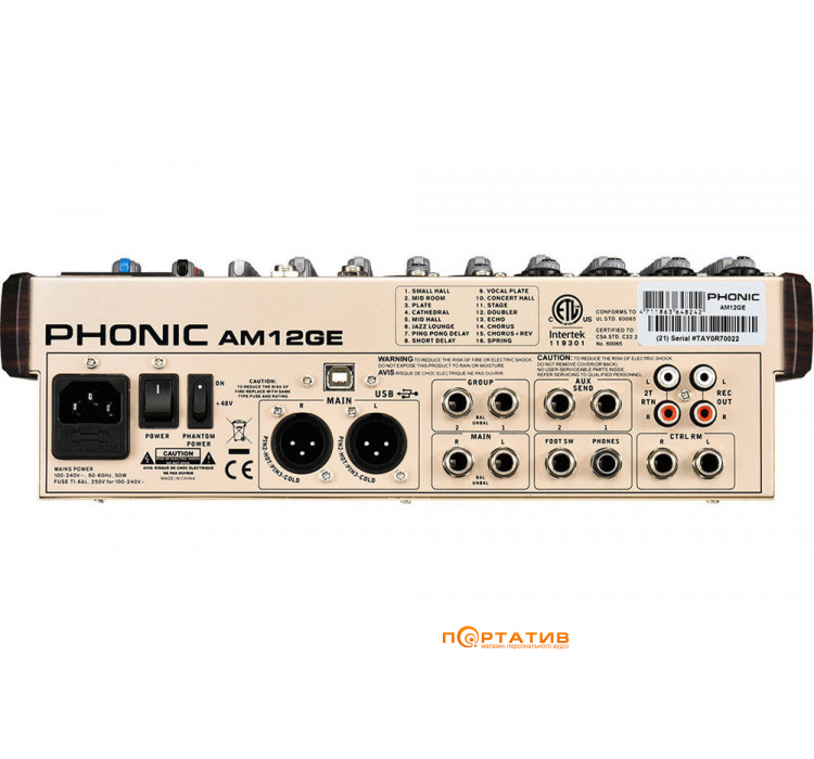 Phonic AM12GE