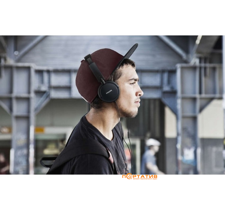 Навушники Philips SHL5005BK / 00 Mic Black