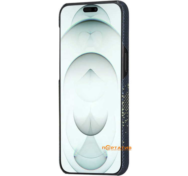 Чохол Pitaka MagEZ Case 4 StarPeak Milky Way Galaxy for iPhone 15 Pro (KI1501PMYG)