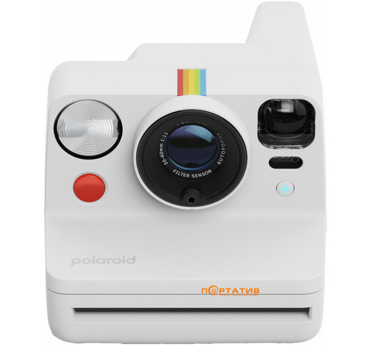 Камера моментальной печати Polaroid Now + Gen 3 White (9161)