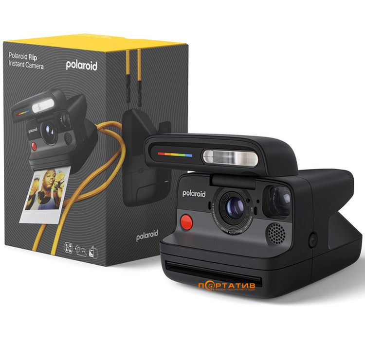 Камера моментальной печати Polaroid Flip Black (9152)