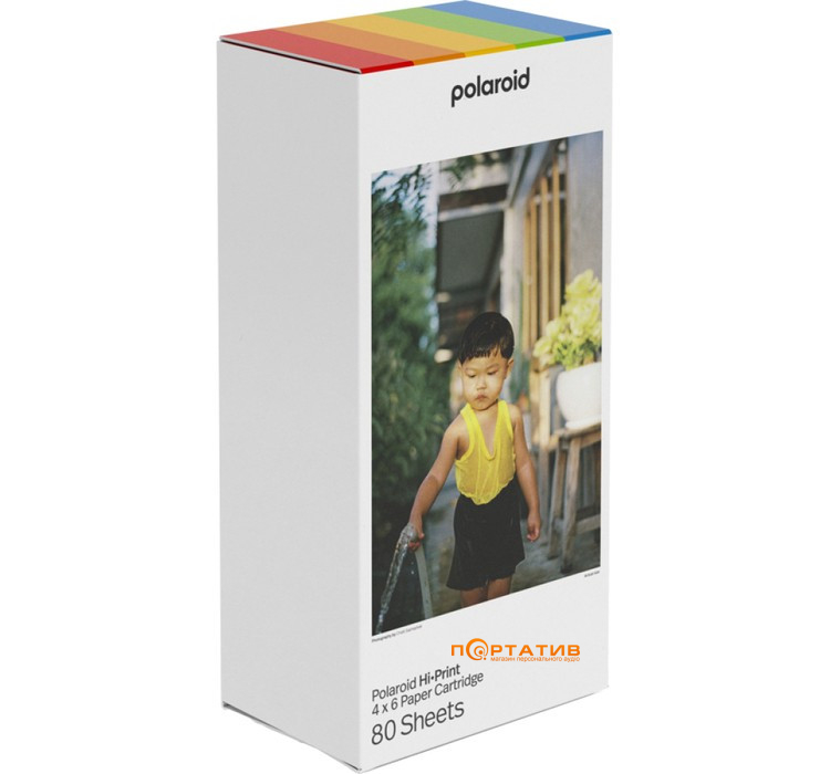 Фотопленка Polaroid Hi-Print 4x6 Paper Cartridge 80 Sheets (6551)