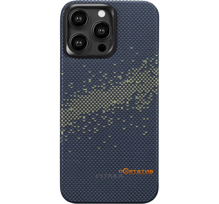 Чохол Pitaka MagEZ Case 4 StarPeak Milky Way Galaxy for iPhone 15 Pro Max (KI1502PMYG)