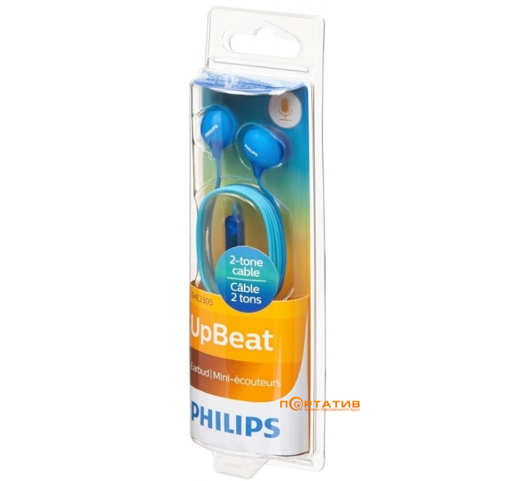 Philips SHE2305BL Blue