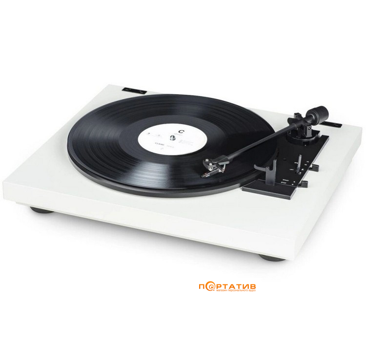 Програвач вінілу Pro-Ject A1.2 OM10 White Fully Automatic Turntable