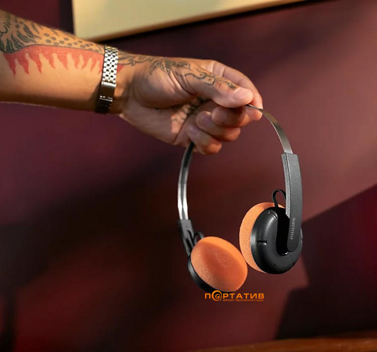 Навушники Philips TAH2000 Black (TAH2000BK/00)