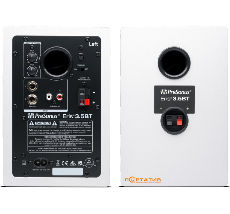 Акустика Presonus Eris 3.5 BT (2nd Gen) White (пара)