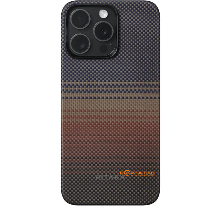 Pitaka MagEZ Case 5 Sunset for iPhone 15 Pro Max (KI1501SUM)