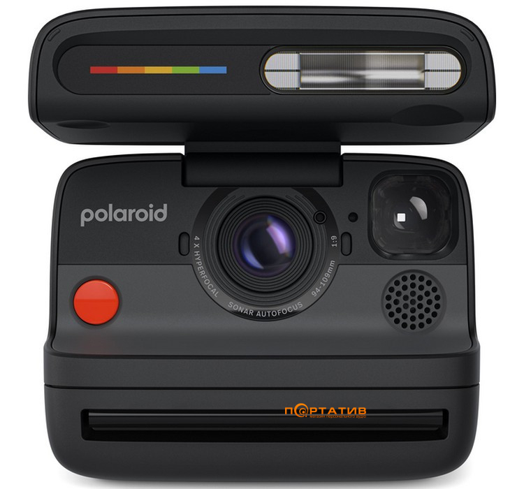 Камера моментальной печати Polaroid Flip Black + Color Film Bundle (8 photos) (6574)