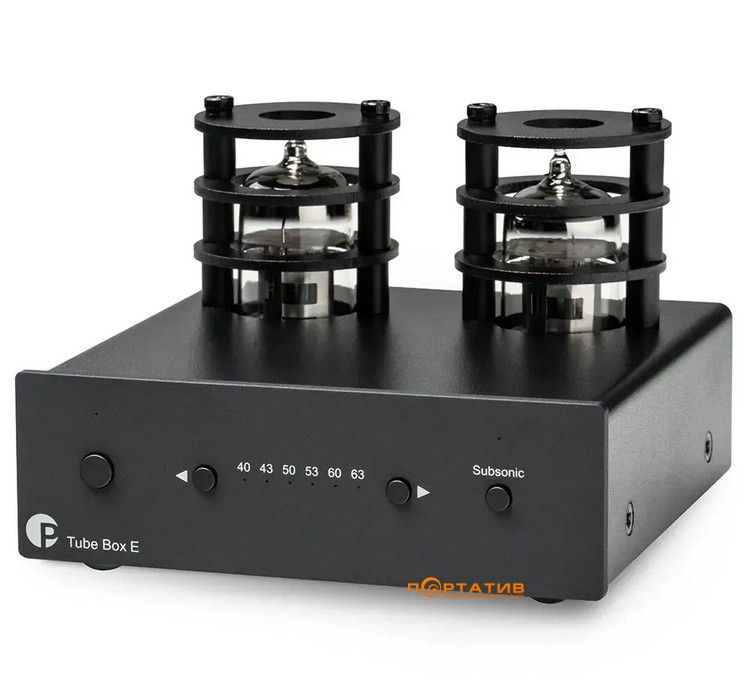 Фонокорректор Pro-Ject Tube Box E Black