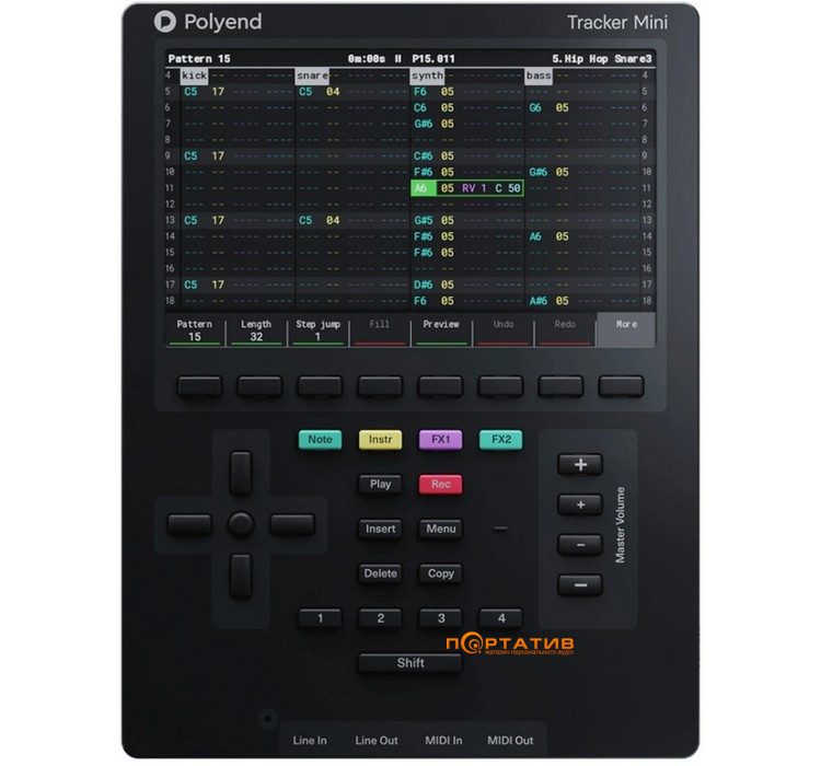 Сэмплер Polyend Tracker Mini